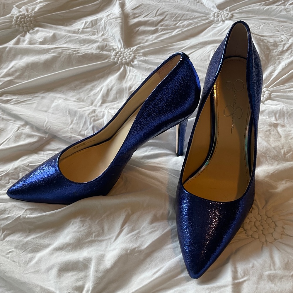 Blue Jessica Simpson Heels